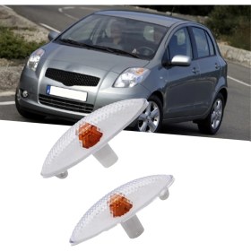 Resim Noble1 Araba Gösterge Işığı Yan Işaretleyici Konut Sinyal Lambası Kapağı 81740-0D011 81730-0D011 Yaris 1999-2006 Için (Yurt Dışından) 