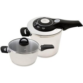 Resim Procook Düdüklü Tencere Seti 4 Ve 6 Lt, Çelik 