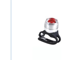 Resim Profisher Bisiklet LED Kuyruk Ikaz Işık Şarj Edilebilir Dahili Pil Edilebilir USB Kablo Gümüş 