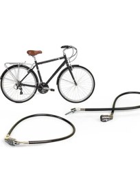 Resim Toptancı Kapında Şifreli Bisiklet Kilidi 