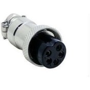 Resim Uptech Kj129 5 Pin Dişi Kablo Tipi Mikrofon Fiş 