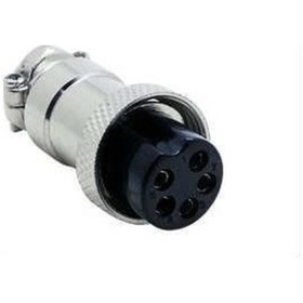 Resim Uptech Kj129 5 Pin Dişi Kablo Tipi Mikrofon Fiş 