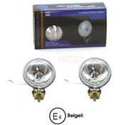 Resim Carub 3016001 Sis Lambası Oben Yuvarlak Nikel 12v Beyaz 9 Cm 