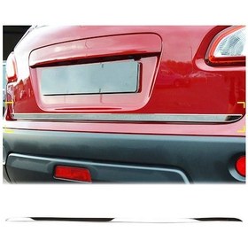 Resim Nıssan Qashqaı 2007-2013 Bagaj Alt Çıtası Paslanmaz Çelik Krom 