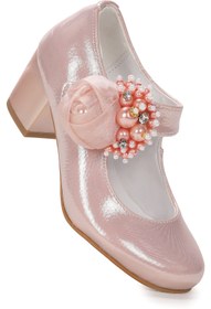 Resim KARAMAZI Angelina Günlük Kız Çocuk 4 Cm Topuklu Abiye Ayakkabı 