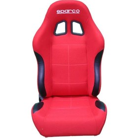 Resim Sparco Yanları Deri Kırmızı Ayarlanabilir Spor Koltuk 
