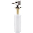 Resim Xhang 300 ml Mutfak Sabun Dağıtıcıları Kare Sabun Dağıtıcı Pompa Paslanmaz Çelik Sıvı Sabunluk Dağıtıcı Güverte Monte (Yurt Dışından) 