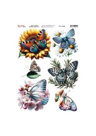 Resim Pirinç Dekopaj Kağıdı 30x42cm Pt-4268 