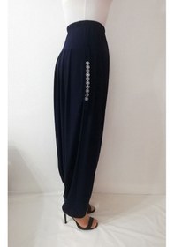 Resim Kavaklıdere Giyim Kavaklidere Giyim Kadın Şalvar Niğde Model Sendi Şalvar Lacivert 40 - 44 Lacivert 