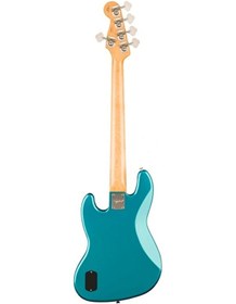 Resim Squier Classic Vibe Active 70s Jazz Bass V Akçaağaç Klavye Ocean Turquoise 5 Telli Bas Gitar 