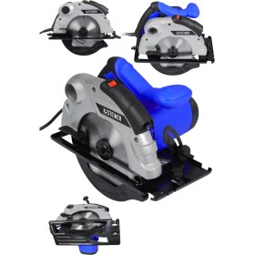 Resim Steiner Alman 4000 Watt Lazerli Bakir Sargili Metal Şanzuman Sunta Kesme Daire Testere Makinesi 185 mm 