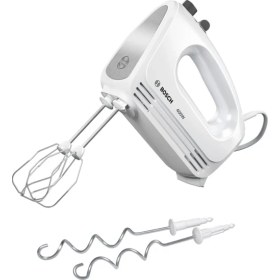 Resim Bosch MFQ24200 El Mikseri CleverMixx 400 W Beyaz, Fırçalanmış paslanmaz çelik 