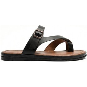 Resim Giamgia Store Kadın Parmak Arası Düz Taban Günlük Siyah Sandalet Veyron10-2421 