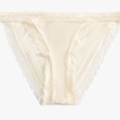 Resim Standart Bel Dantelli Brazilian Külot 