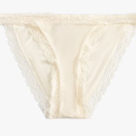 Resim Standart Bel Dantelli Brazilian Külot 