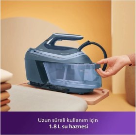 Resim Ultra Hızlı Ekstra Kompakt PSG6042 Buhar Jeneratörlü Ütü- Steamglide Advanced Taban 2400W 