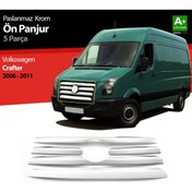 Resim Volkswagen Crafter Krom Ön Panjur 5 Prç 2006-2011 