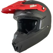 Resim ebakbak Motosiklet Ce Onaylı Kask Içi Yıkanılabilir Kask Mat Black 