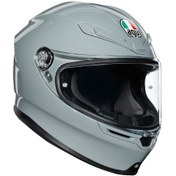 Resim AGV K6 Nardo Gray Motorcu Kaskı 