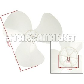 Resim Dijitsu Uyumlu Vantilatör Pervanesi - 3 Kanat - 264700876 