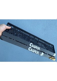 Resim Casper 3d Kabrtmalı Pleksi Araba Plakalığı 1 Takım 