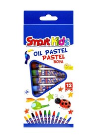 Resim Smart Kids Pastel Boya 12 Renk Çok Renkli 