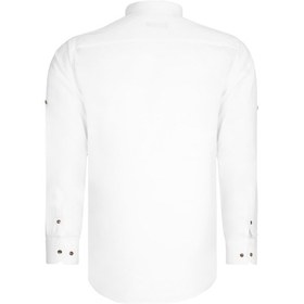 Resim G783 Dewberry Hakim Yaka Erkek Gömlek-beyaz Beyaz 