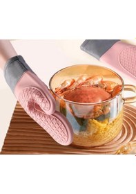 Resim Isıya Dayanıklı Silikon Fırın Eldiveni Çok Renkli 