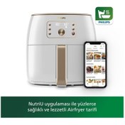 Resim Philips Fritöz Airfryer Xxl Hd9870/20 Smart Sensing Star White - Aksesuar Hediyeli 5038seri 