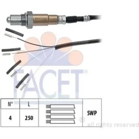 Resim Facet 107007 Oksijen Sensoru 04C906262T 06A906265AP 0K07A18861 