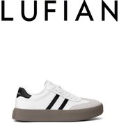 Resim Lufian Samuel Hakiki Deri Casual Günlük Erkek Sneaker Beyaz 