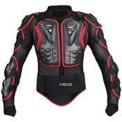 Resim Vexo Unisex Siyah Kırmızı Full Koruma 