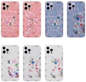 Resim PSR aksesuar White Rabbit Desenli Sert Silikon Zore Mumila Kılıf-White Rabbit iPhone 13 Pro ile uyumlu 