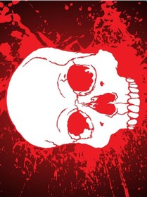 Resim Buffalo Horror Skull Motorcu Buff Maske Outdoor Boyunluk Unisex Bandana Siyah 