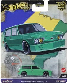 Resim Hot Wheels Premium Car Culture Volkswagen Brasilia Hrv82 Çok Renkli 