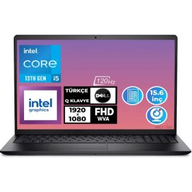 Resim Dell Vostro 3530 I5-1334U 16GB 512GB SSD 15.6 Fhd 120Hz Ubuntu Taşınabilir Bilgisayar N3404PVNB3530-UBU 