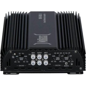 Resim Mobass MB-600 2500W 4 Kanal Bass Kontrollü Oto Amfi 