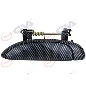 Resim Dış Kapı Kolu Sol Ön-arka Karbon Fiber Clio 98-04 -megane 95-02 7700434718-7700426086-7700433075 