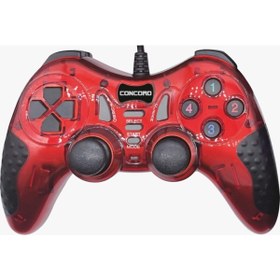 Resim Concord C899 Çok Fonksiyonlu Pc Gamepad Usb 2.0 1,5m Kablo 