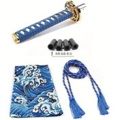 Resim Boatshop1 Mavi 200mm Jdm Katana Samuray Kılıcı Vites Topuzu Toz Kapagı Ve Adaptorler Cogu Aracta Uygun 