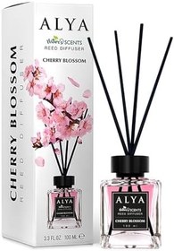 Resim ALYA Nature's Scents Cherry Blossom Bambu Çubuklu Oda Kokusu- Kiraz Çekirdeği Kokusu 