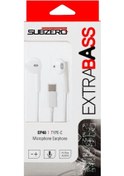 Resim Subzero EP40 Type-C Mikrofonlu Kulak İçi Kulaklık 