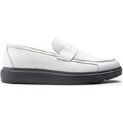 Resim Deery Hakiki Deri Beyaz Comfort Erkek Loafer - 01564mbyzp03 Beyaz 