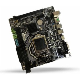 Resim Genel Markalar H61DA1 H61 S+V+L Hdmı M.2 SSD DDR3 MATX 1155p 2.3. Nesil Anakart 