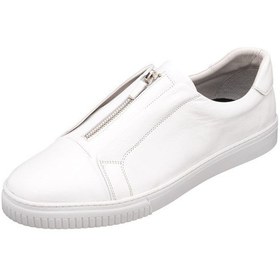 Resim Yusuf-01 Beyaz Deri Gündelik Spor Ayakkabı Rahat Geniş Kalıp Yeni Sezon Beyaz Deri 