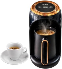 Resim Sinbo SCM-2990 Otomatik Türk Kahve Makinesi Rose Gold Renk 