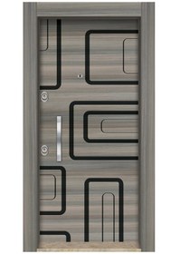 Resim Ahşap Çelik Kapı Tez3585 