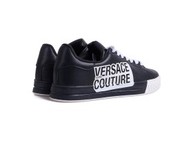 Resim Versace Jeans Couture Siyah - Beyaz Erkek Sneaker Fondo Court 88 Dıs. Skc 