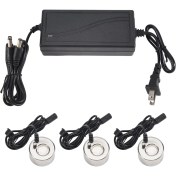 Resim Mist Maker Fogger Ultrasonik Nemlendirici 3pcs Atomizasyon Kafaları Su Çeşmesi Göleti Sis Atomizer Hava Nemlendiricisi Abd Fiş (Yurt Dışından) 