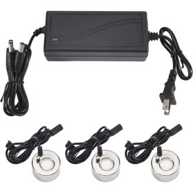 Resim Mist Maker Fogger Ultrasonik Nemlendirici 3pcs Atomizasyon Kafaları Su Çeşmesi Göleti Sis Atomizer Hava Nemlendiricisi Abd Fiş (Yurt Dışından) 